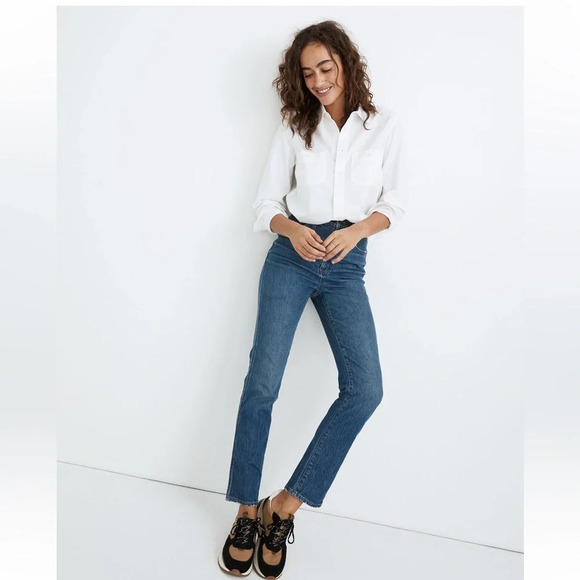 Madewell Denim - Madewell New Women’s 26‎ Stovepipe With Magic Pockets No Stretch Jean